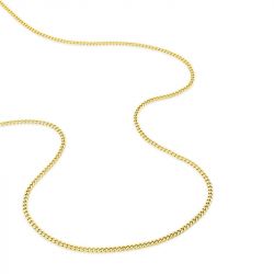 Chaîne gourmette 1,90 mm edora diamantée or 375 ‰ jaune  edo9kg55 - colliers-or-375-1000 - edora - 2