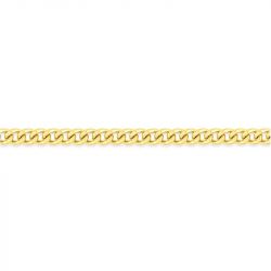 Chaîne gourmette 1,76 mm edora diamantée or 375 ‰ jaune edo9kg47 - colliers-or-375-1000 - edora - 1