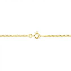 Chaîne gourmette 1,76 mm edora diamantée or 375 ‰ jaune edo9kg47 - colliers-or-375-1000 - edora - 3