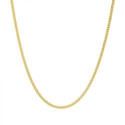 Chaîne gourmette 1,50 mm edora diamantée or 375 ‰ jaune edo9kg43 - colliers-or-375-1000 - edora - 0