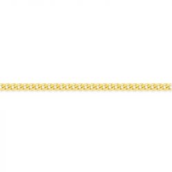 Chaîne gourmette 1,15 mm edora diamantée or 375 ‰ jaune  edo9kg35 - colliers-or-375-1000 - edora - 1