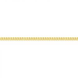 Chaîne gourmette 1,00 mm  edora diamantée or 375 ‰ jaune edo9kg30 - colliers-or-375-1000 - edora - 1