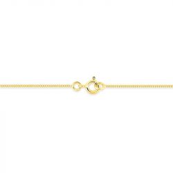 Chaîne gourmette 1,00 mm  edora diamantée or 375 ‰ jaune edo9kg30 - colliers-or-375-1000 - edora - 3