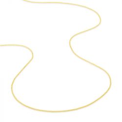 Chaîne gourmette 0,88 mm edora diamantée or 375 ‰ jaune edo9kg25 - colliers-or-375-1000 - edora - 2
