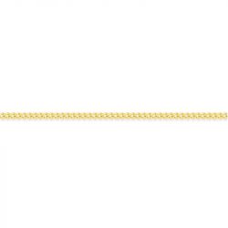 Chaîne gourmette 0,77 mm edora diamantée or 375 ‰ jaune edo9kg23 - colliers-or-375-1000 - edora - 1