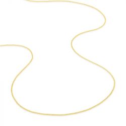 Chaîne gourmette 0,77 mm edora diamantée or 375 ‰ jaune edo9kg23 - colliers-or-375-1000 - edora - 2