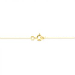 Chaîne gourmette 0,77 mm edora diamantée or 375 ‰ jaune edo9kg23 - colliers-or-375-1000 - edora - 3