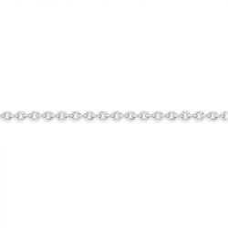 Chaîne forçat ronde  0,90 mm edora or 375 ‰ blanc edo9kfr24gr - colliers-or-375-1000 - edora - 1