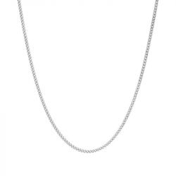 Chaîne gourmette 1,15 mm edora diamantée or 375 ‰ blanc edo9kg35gr - colliers-or-375-1000 - edora - 0