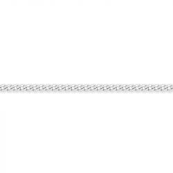 Chaîne gourmette 1,15 mm edora diamantée or 375 ‰ blanc edo9kg35gr - colliers-or-375-1000 - edora - 1