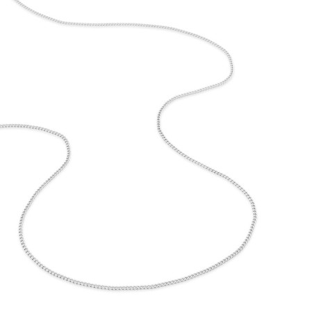 Chaîne gourmette 1,15 mm edora diamantée or 375 ‰ blanc edo9kg35gr – colliers or 375