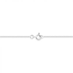 Chaîne gourmette 1,15 mm edora diamantée or 375 ‰ blanc edo9kg35gr - colliers-or-375-1000 - edora - 3