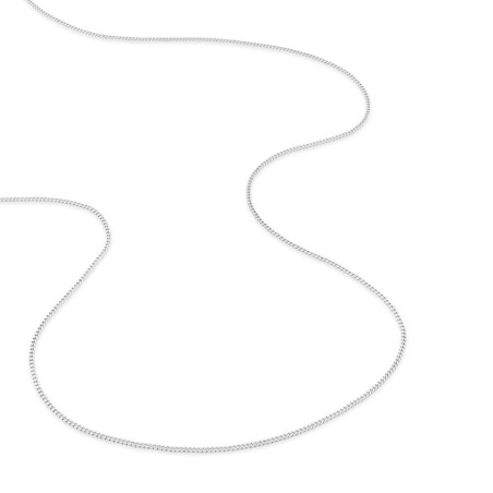 Chaîne gourmette 1,00 mm edora diamantée or 375 ‰ blanc edo9kg30gr – colliers or 375