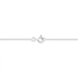 Chaîne gourmette 1,00 mm edora diamantée or 375 ‰ blanc edo9kg30gr - colliers-or-375-1000 - edora - 3