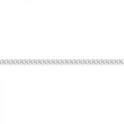 Chaîne gourmette 0,88 mm edora diamantée or 375 ‰ blanc edo9kg25gr - colliers-or-375-1000 - edora - 1