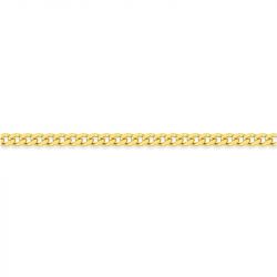 Chaîne gourmette 1,35 mm  edora diamantée or 375 ‰ jaune edo9kg40 - colliers-or-375-1000 - edora - 1