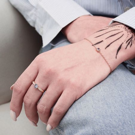 Bracelet femme or & argent, bracelet femme tendance & fantaisie - bracelets-femme - edora - 2