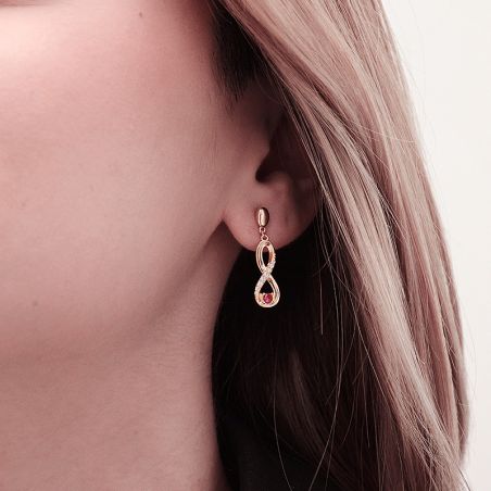 Boucles d'oreilles plaqué or: puces d’oreilles & créoles plaqué or - boucles-d-oreilles-plaque-or - edora - 2