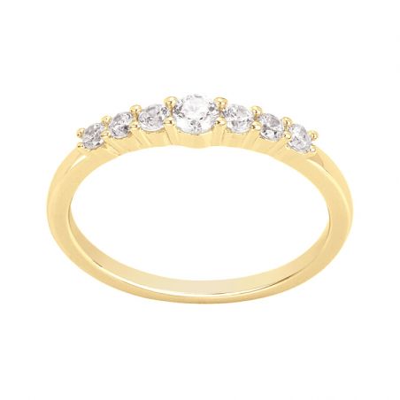 Bagues femme: diamant, bague argent, or & chevaliere femme - bagues-vermeil - edora