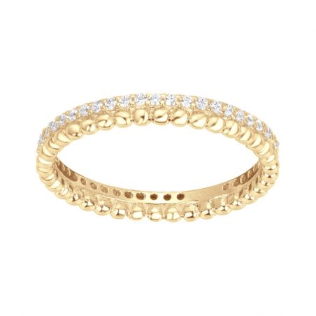 Bagues femme: diamant, bague argent, or & chevaliere femme - bagues-vermeil - edora - 1