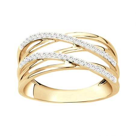 Bagues femme: diamant, bague argent, or & chevaliere femme - bagues-vermeil - edora - 1