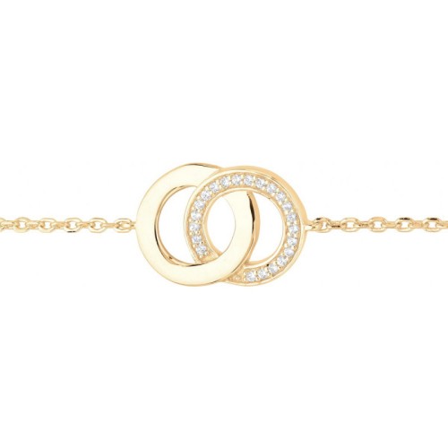 Bracelet femme EDORA Vermeil jaune et oxydes EDOV630002ZB
