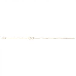 Bracelet femme infini edora vermeil jaune et oxydes edov630005zb - bracelets-vermeil - edora - 3