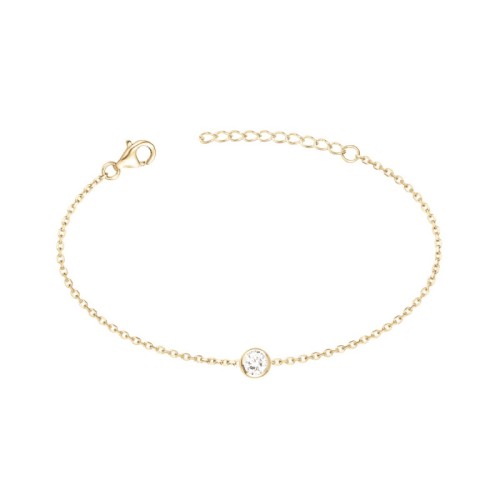 Bracelet femme EDORA Vermeil jaune et oxyde EDOV630008ZB