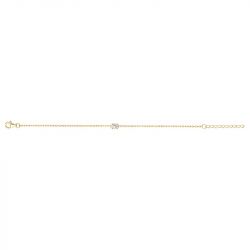 Bracelet femme edora vermeil jaune et oxyde edov630013zb - bracelets-vermeil - edora - 2