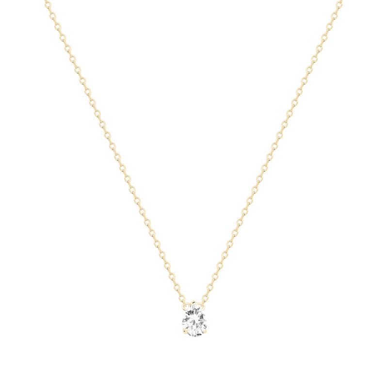 Collier femme edora vermeil jaune et oxydes edov670011zb - colliers-vermeil - edora