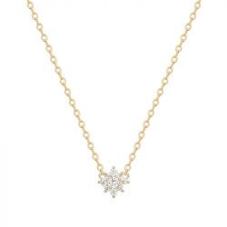 Collier femme EDORA Vermeil jaune et oxydes EDOV670013ZB