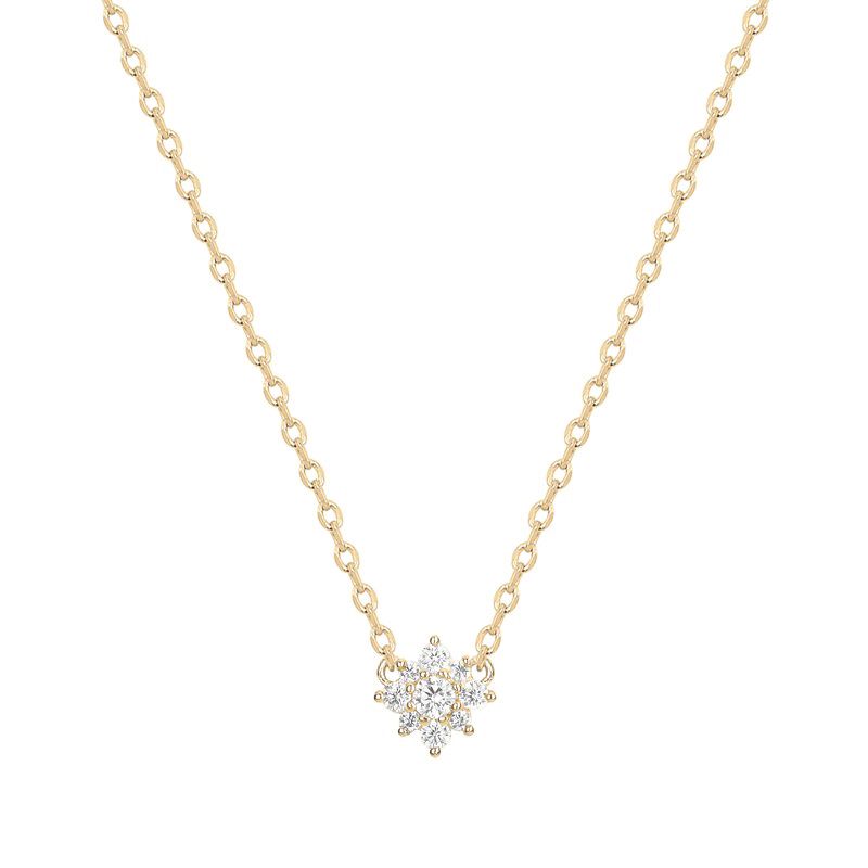 Collier femme edora vermeil jaune et oxydes edov670013zb - colliers-vermeil - edora