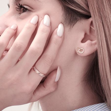 Boucles d’oreilles puce or, argent & clous d’oreille argent, or - boucles-d-oreilles-vermeil - edora - 2