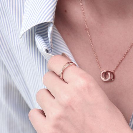 Bagues femme: diamant, bague argent, or & chevaliere femme - bagues-vermeil - edora - 2