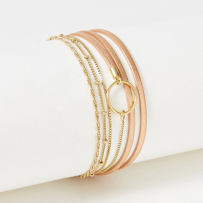 Bracelet femme flowers for zoÉ clover cuir clover231t1 - bracelets-femme - edora