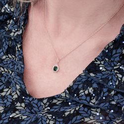 Collier femme edora plaquÉ or et oxydes edo76700217 - colliers-plaque-or - edora - 1