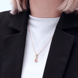 Collier femme infini edora plaquÉ or et oxydes edo76700220 - colliers-plaque-or - edora - 1