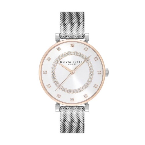 Montre Femme Olivia Burton Belgrave acier argenté 24000004