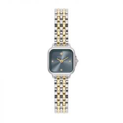 Montre femme olivia burton mini grosvenor acier bicolore 24000258 - analogiques - edora - 0