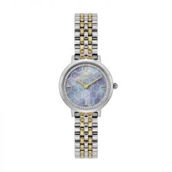 Montre Femme Olivia Burton Honeycomb Ultra Fine acier bicolore 24000264