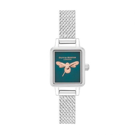 Montre femme olivia burton lucky bee acier argenté ob16fb27 – analogiques