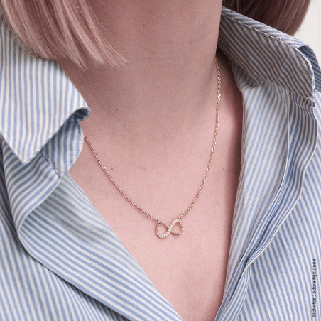 Colliers & chaines : collier or, collier plaqué or & argent - colliers-vermeil - edora - 2