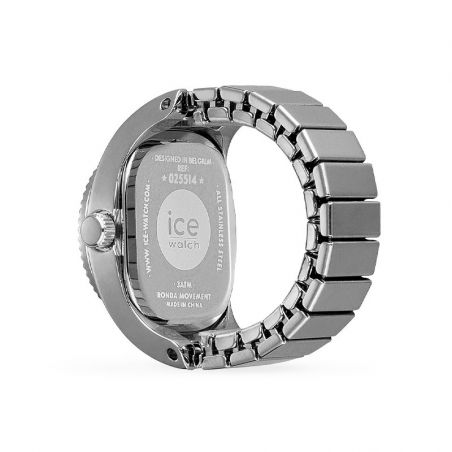 Montre femme bague ice watch chouchou acier gris 025514 – ice watch montre femme