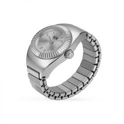 montre femme bague ICE WATCH Chouchou acier gris 025514