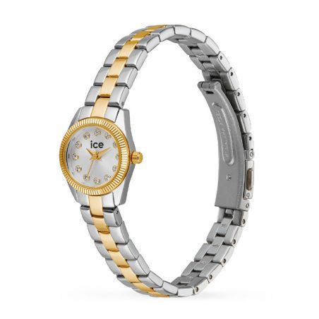 Montre femme ice watch mimi silver et acier bicolore 025537 – ice watch montre femme