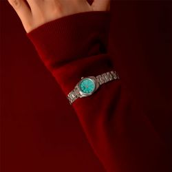 montre femme ICE WATCH Mimi turquoise et acier gris 025536