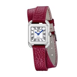 Montre Femme LOTUS Old Money cuir rouge 19062/1