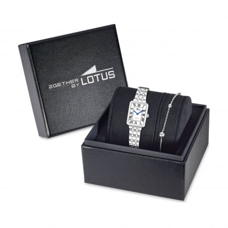 Montre femme lotus together acier doré 19007/1 – analogiques