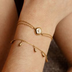 Bracelet femme ZAG Bijoux Aradeo doré SBS27661-01UNI