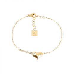 Bracelet femme ZAG Bijoux Sélénia doré SBS26718-01WHT